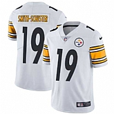 Nike Pittsburgh Steelers #19 JuJu Smith-Schuster White NFL Vapor Untouchable Limited Jersey
